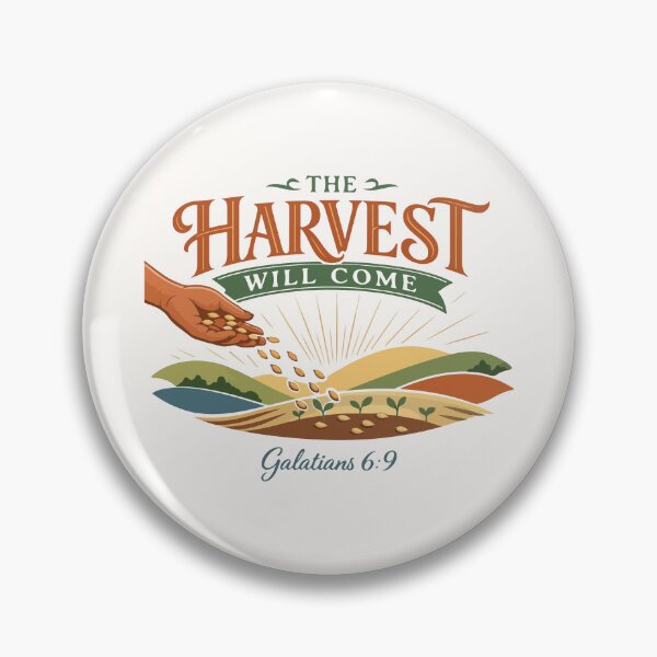 Item preview, The Harvest Will Come Christian – Galatians 6:9 Bible Verse  designed and sold by stylishdzign.