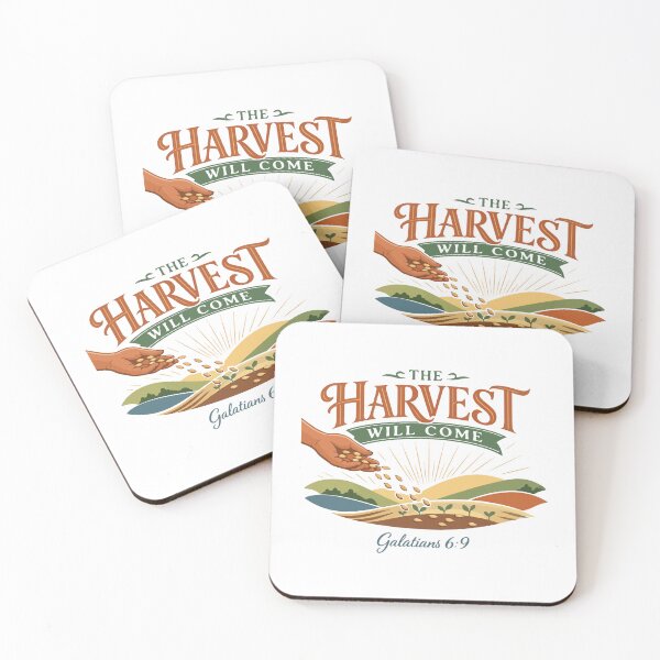 Item preview, The Harvest Will Come Christian – Galatians 6:9 Bible Verse  designed and sold by stylishdzign.