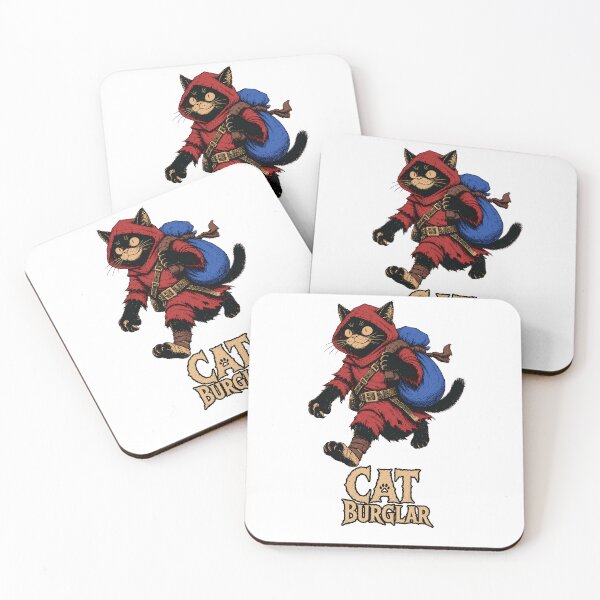 Item preview, Cat Burglar | Funny Thief Cat designed and sold by Bisonia.