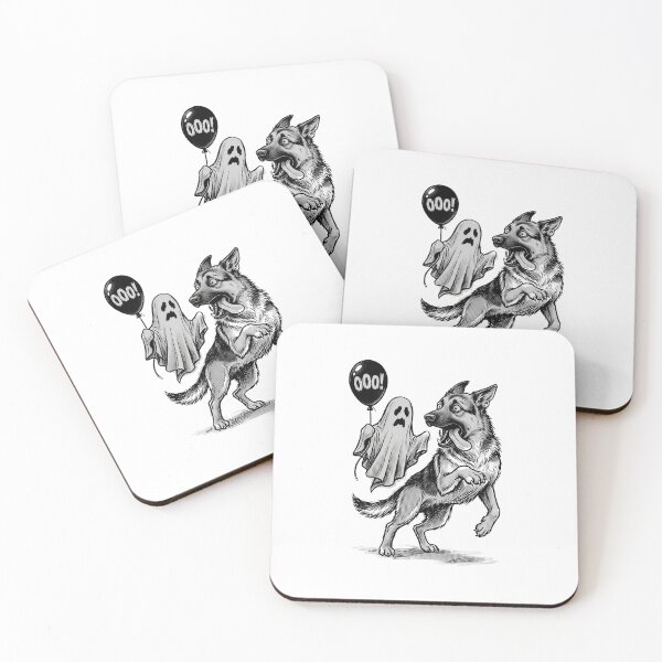 Item preview,  german shepherd halloween,german shepherd halloween,ghost selfie, designed and sold by w66aboo.