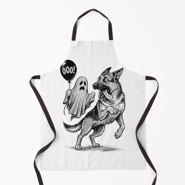 Item preview, german shepherd halloween,german shepherd halloween,ghost selfie, designed and sold by w66aboo.