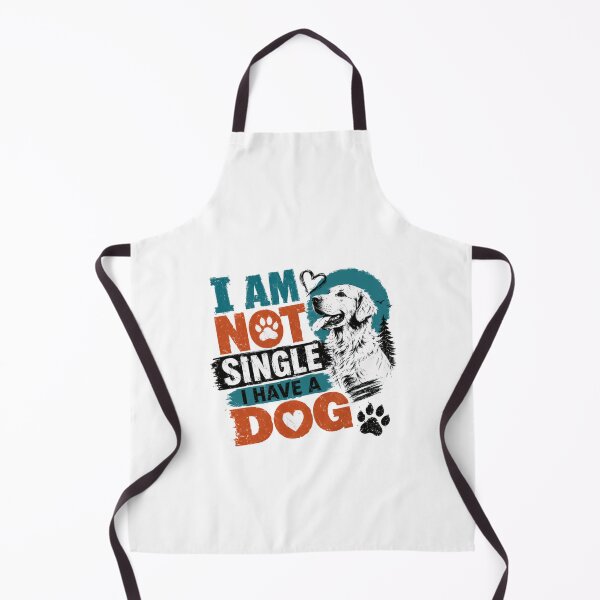 Item preview, I Am Not Single I Have A Dog Golden Retriever Pet Owner designed and sold by HumansStuck12.