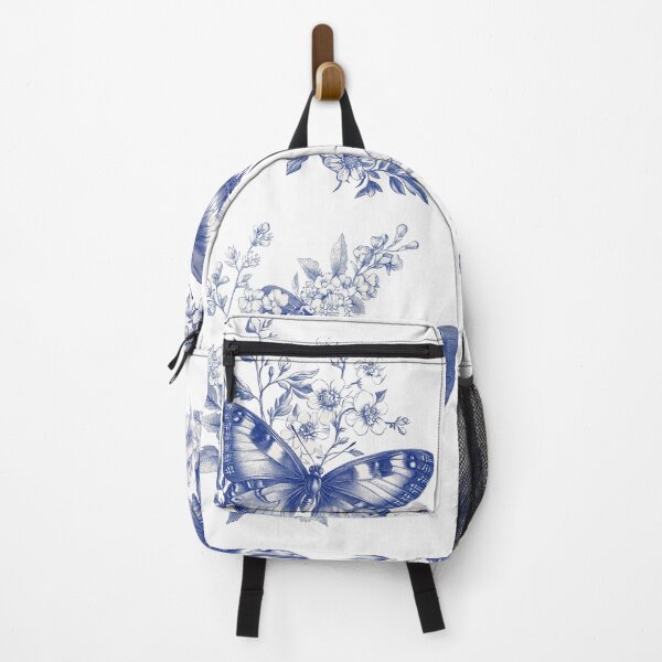 Item preview, Blue Butterfly & Blossom | Victorian Botanical Illustration designed and sold by Art for Every Room.