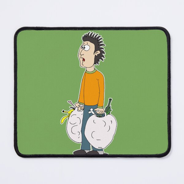 Item preview, Trash Day Meme Sticker | Funny Garbage Cartoon & Adulting Is Hard Decal designed and sold by MyxaART.
