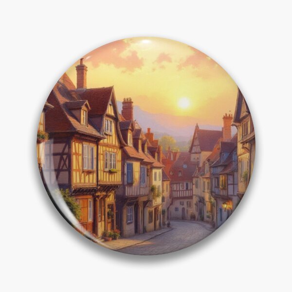 Item preview, A typical village in the Lot region (France) designed and sold by jefboutique6150.