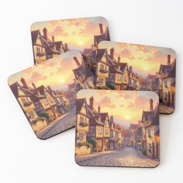 Item preview, A typical village in the Lot region (France) designed and sold by jefboutique6150.