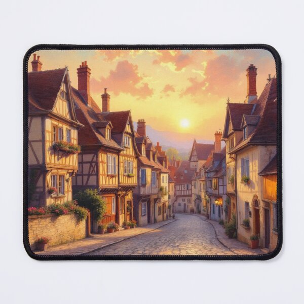 Item preview, A typical village in the Lot region (France) designed and sold by jefboutique6150.