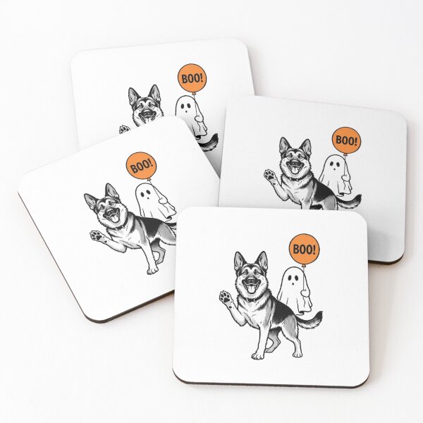 Item preview, Copy of  german shepherd halloween,german shepherd halloween,ghost selfie, designed and sold by w66aboo.