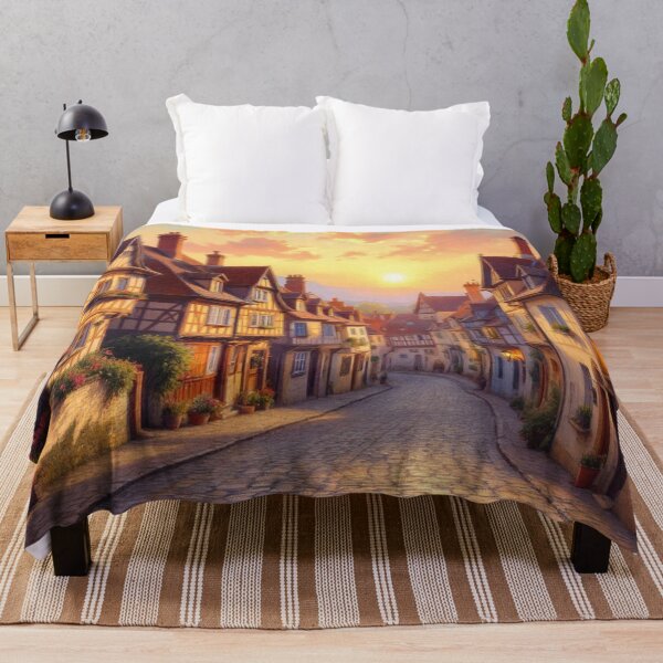 Item preview, A typical village in the Lot region (France) designed and sold by jefboutique6150.