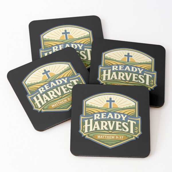 Item preview, Ready Harvest Christian Sunrise – Matthew 9:37 Bible Verse Thanksgiving designed and sold by stylishdzign.