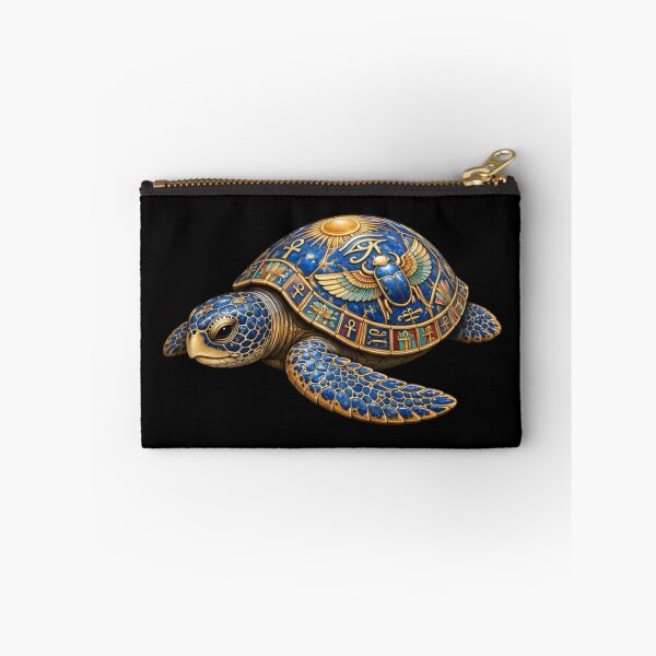 Item preview, Resting Lapis Lazuli Sea Turtle | Ancient Egyptian Turtle Collection designed and sold by Zaru Art Studio.