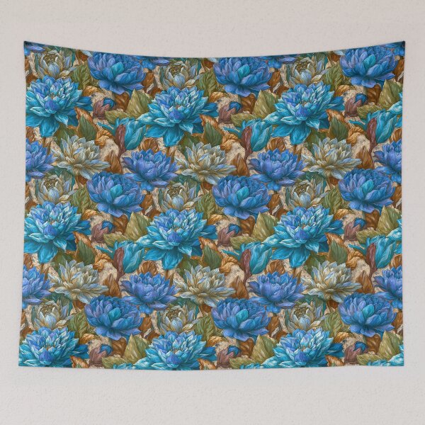 Item preview, Charming Lotus Floral  - Birth Flower Pattern - Gifts For Girlfriend designed and sold by RoyalStarsPatts.