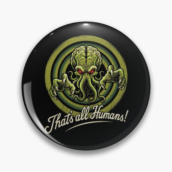 Item preview, Lovecraft Cthulhu – That's All Humans designed and sold by Fenay Designs.