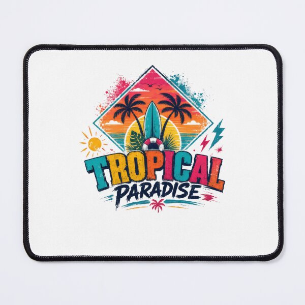 Item preview, Tropical Paradise Summer Beach Vacation Surfing Travel designed and sold by HumansStuck12.
