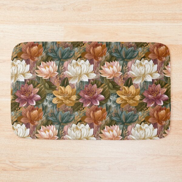 Item preview, Blooming Lotus Texture - Flower Floral Pattern - Gifts For Girls designed and sold by RoyalStarsPatts.