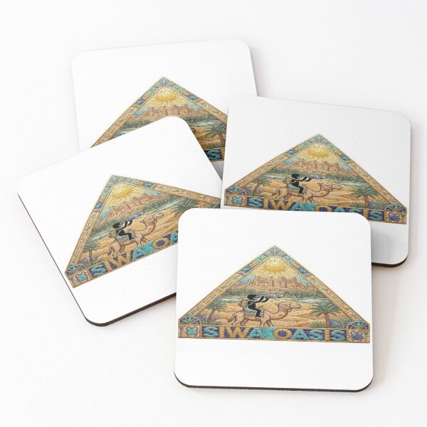 Item preview, Siwa Oasis Pyramid Mosaic Travel Sticker Summer Souvenir designed and sold by Imaginarium of Chaos falcon88 .