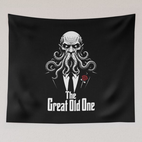 Item preview, Lovecraft Cthulhu – The Great Old One Crime Boss designed and sold by Fenay Designs.