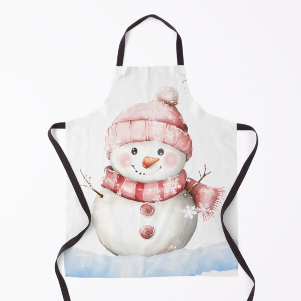 Item preview, Cute Winter Snowman Watercolor Illustration designed and sold by Cutethings3.