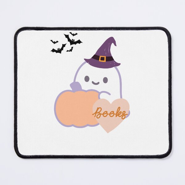 Item preview, Cute Ghost Witch Reading Books Fall designed and sold by KristinaArts.