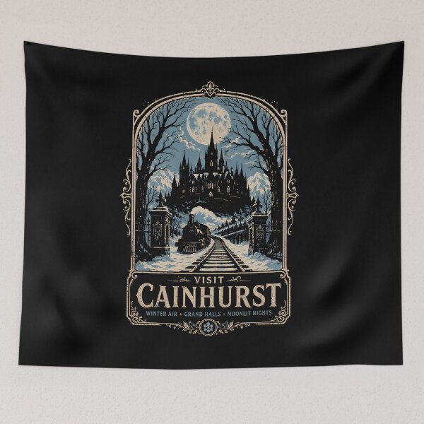 Item preview, Cainhurst Rail Excursion Travel Poster designed and sold by agearb.