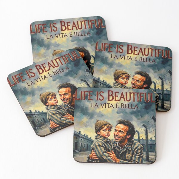 Item preview, Life Is Beautiful Heartwarming Drama Fine Art Tribute designed and sold by Art's Diner.