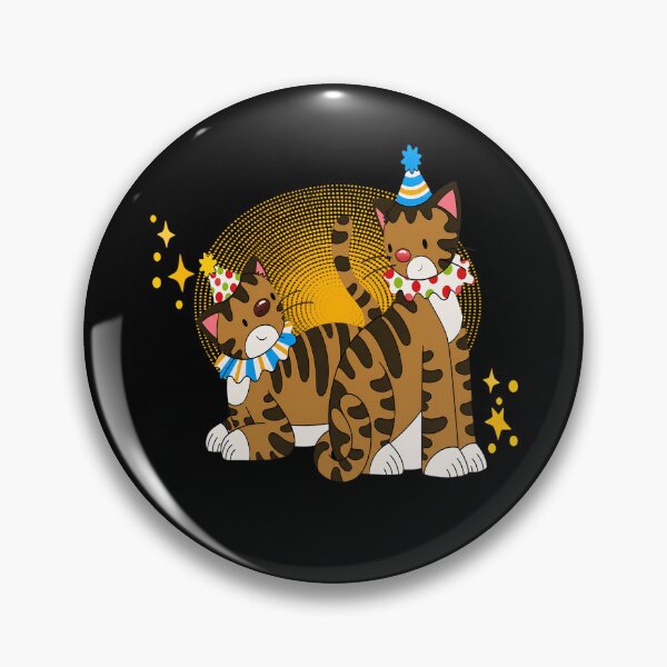 Item preview, Cute Circus Clown Cats designed and sold by EstevaArt.