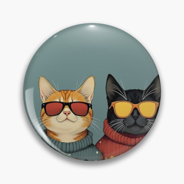 Item preview, cats in sunglasses and sweater designed and sold by Erlin Rudho.