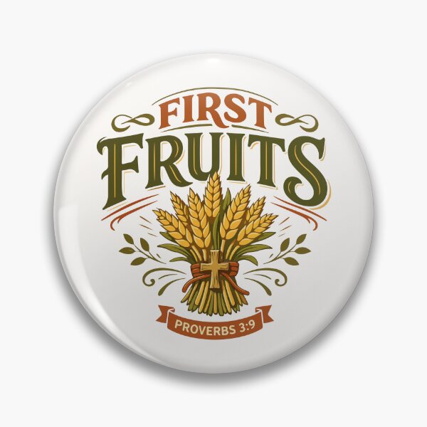 Item preview, First Fruits Christian Wheat – Proverbs 3:9 Bible Verse  designed and sold by stylishdzign.