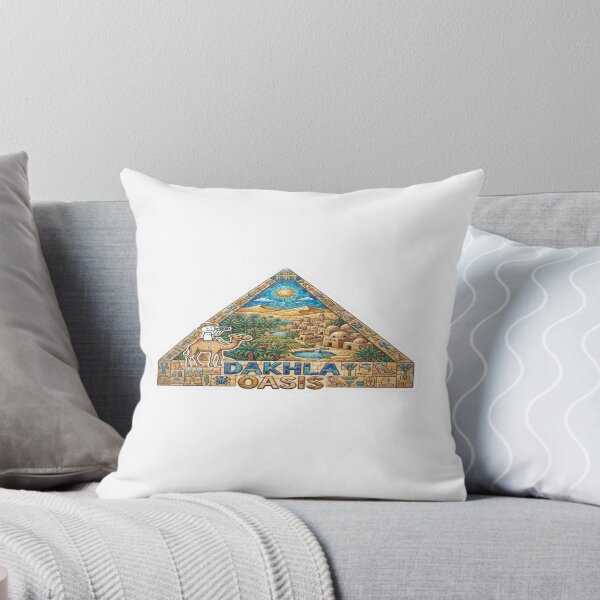 Item preview, Dakhla Oasis Pyramid Mosaic Travel Sticker Summer Souvenir designed and sold by Imaginarium of Chaos falcon88 .
