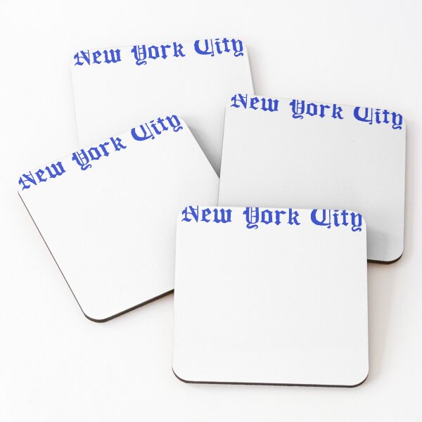 Item preview, New York City in blue gothic designed and sold by Hoods and Boros.