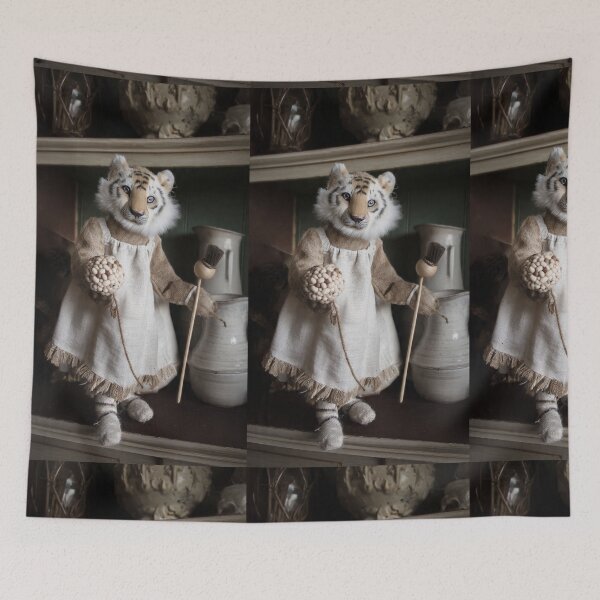 Item preview, The Little Tiger of the Woodland Cupboard designed and sold by TreatLLC.