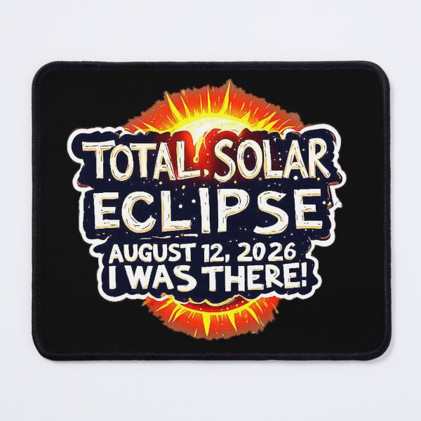 Item preview, TOTAL SOLAR ECLIPSE AUGUST 12, 2026 - I WAS THERE! designed and sold by Giulivo Store Graphic.