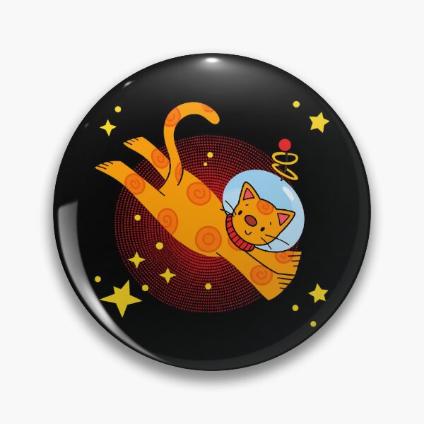 Item preview, Cute Astronaut Cat Floating In Space designed and sold by EstevaArt.