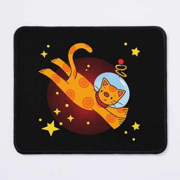 Item preview, Cute Astronaut Cat Floating In Space designed and sold by EstevaArt.