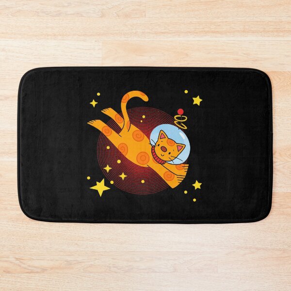 Item preview, Cute Astronaut Cat Floating In Space designed and sold by EstevaArt.