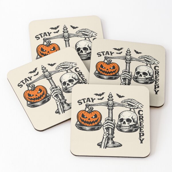 Item preview, Stay Creepy Scale Art for Gothic Halloween Fans designed and sold by POD DYNASTY | Original Print On Demand T-Shirt Graphics.