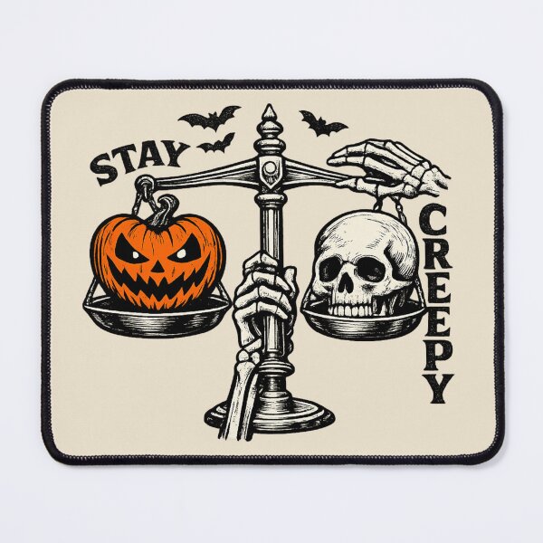 Item preview, Stay Creepy Scale Art for Gothic Halloween Fans designed and sold by POD DYNASTY | Original Print On Demand T-Shirt Graphics.