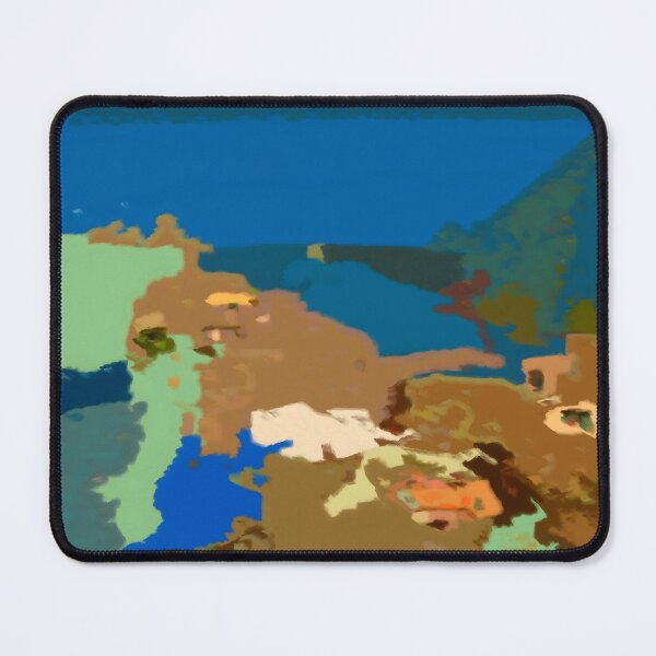 Item preview, The Blue Beyond | Contemporary Landscape Painting designed and sold by 83oranges.com.