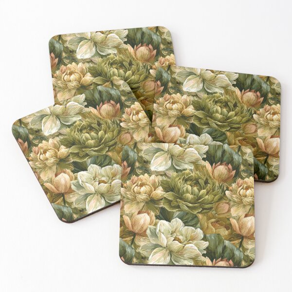 Item preview, Classic Lotus Print  - Retro Flower Floral - Gifts For Her designed and sold by RoyalStarsPatts.
