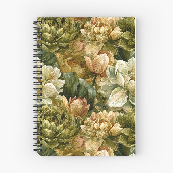 Item preview, Classic Lotus Print  - Retro Flower Floral - Gifts For Her designed and sold by RoyalStarsPatts.