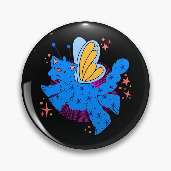 Item preview, Blue Fairy Cat Butterfly Wings designed and sold by EstevaArt.