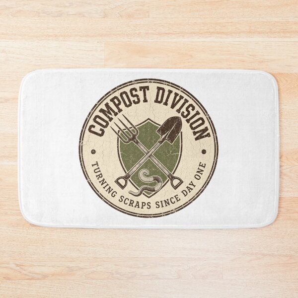 Item preview, Compost Division Shirt, Retro Collegiate Composting Badge Tee, Funny Compost Emblem T-Shirt, Distressed Varsity Garden Gift designed and sold by TshirtsLabs.