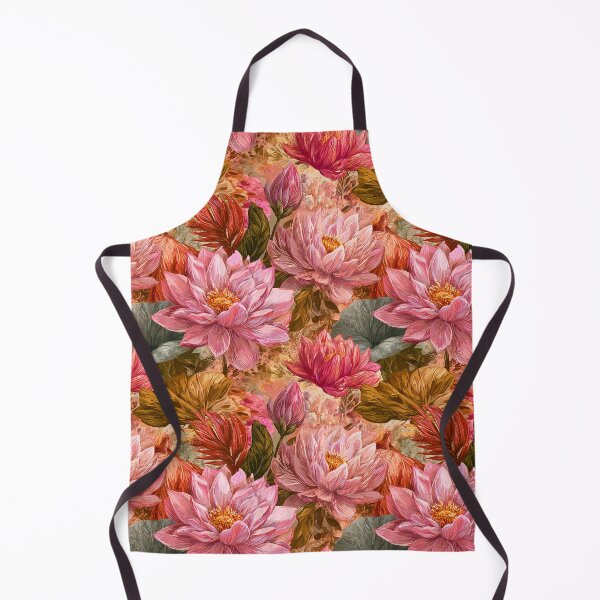 Item preview, Ornamental Lotus Flower - Botanical Garden Pattern - Gifts For Him designed and sold by RoyalStarsPatts.