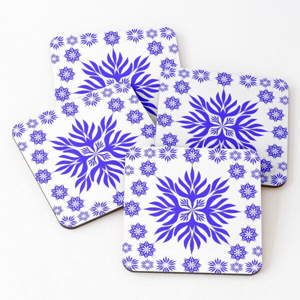 Item preview, Blue Floral Mandala Seamless Border Pattern with Geometric Ornament Vector Background designed and sold by Ei-Ei.