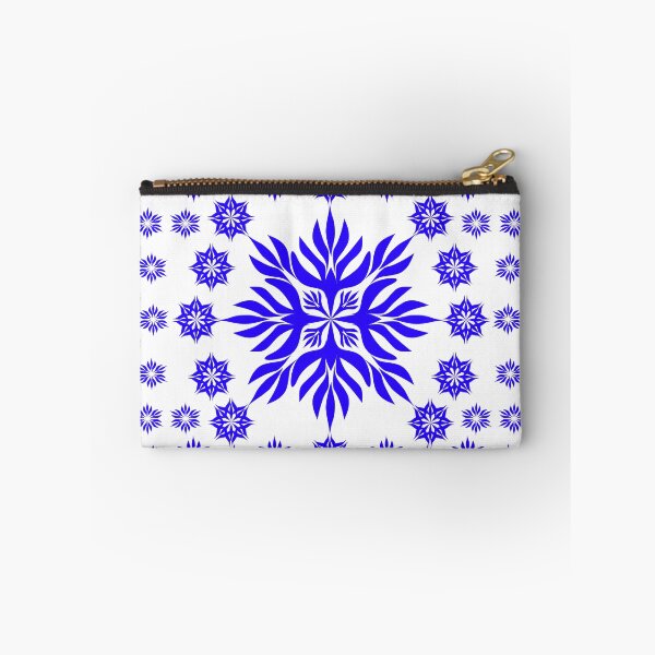 Item preview, Blue Floral Mandala Seamless Border Pattern with Geometric Ornament Vector Background designed and sold by Ei-Ei.