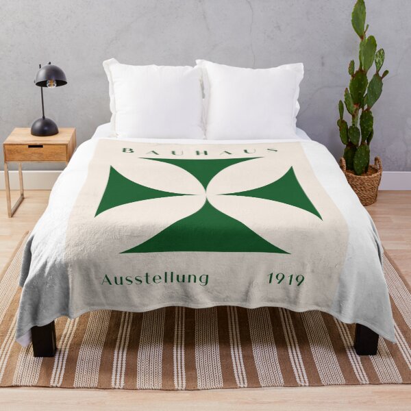 Item preview, Bauhaus Exhibition 1919 Geometric Floral Poster designed and sold by theamouspenk.