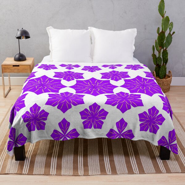 Item preview, Purple Floral Geometric Seamless Pattern with Decorative Flower Motifs Vector Background designed and sold by Ei-Ei.