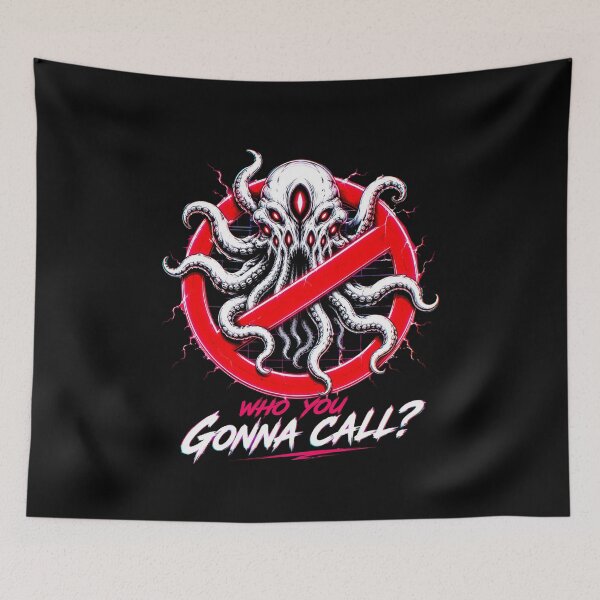 Item preview, Lovecraft Cthulhu – Who You Gonna Call? designed and sold by Fenay Designs.