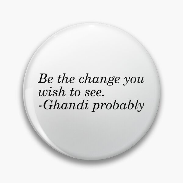 Item preview, Cita de Gandhi designed and sold by Fictional-Co.
