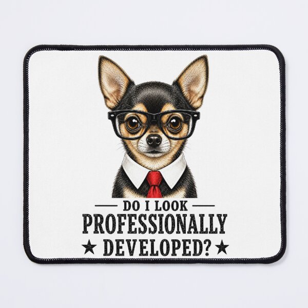Item preview, Do I Look Professionally Developed Chihuahua designed and sold by ShopFanCreation.